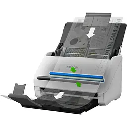 Сканер Epson A4 WorkForce DS-530II - мініатюра 2