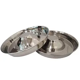 Миска Swastik Industries SWI металева для цуценят, 3 л