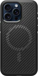 Оригінальний протиударний чохол Iphone 15 Pro Max Spigen Core Armor MagSafe (MagFit) Black ACS06442 - мініатюра 1