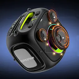 Bluetooth колонка Hopestar Party One Ultimate 240W Black - мініатюра 4