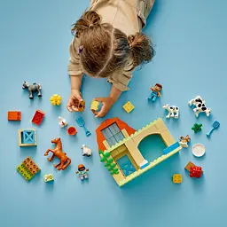 Конструктор LEGO DUPLO Догляд за тваринами на фермі 74 деталі (10416) - мініатюра 3