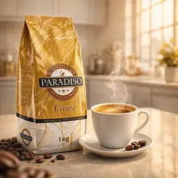 Кава в зернах Paradiso Crema 1 кг для кавомашини - мініатюра 6