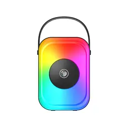 Портативна колонка HAVIT HV-SQ128BT 5W RGB Black HAVIT (28068-000) - мініатюра 2