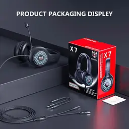 Навушники Onikuma Gaming with LED X7 - мініатюра 6