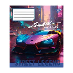 Зошит Yes Sreet legend А5 12 аркушів лінія (767903), в асортименті - мініатюра 6