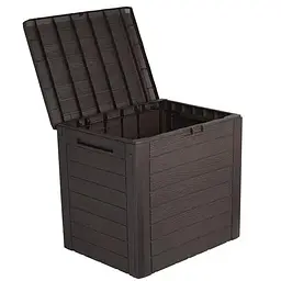 Ящик для зовнішнього зберігання Prosperplast Woodebox 140 л коричневий (MBWL140-440U) - мініатюра 2