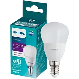 Лампа Philips ESSLED Lustre 6 W 620 lm E14 840 P45FR (929002971707)