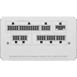 Блок живлення 1000 Вт, RM1000e, White, модульний Corsair teh0028972 - мініатюра 4