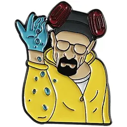 Значок Пуститися берега Breaking Bad 3 см P BB 01