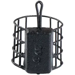 Годівниця Brain фідерна XS 3x10 слотів фарбована (к:чорний) 40g - мініатюра 2