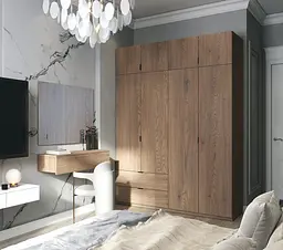 Шафа розпашна для одягу Doros Лукас Канноло/Канноло 160х50х240 (44900366) - мініатюра 2