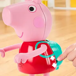 Інтерактивний ігровий набір PEPPA FIGURINES – ПЕППА НА ВЕЛОСИПЕДІ Peppa Pig G2177 - мініатюра 6
