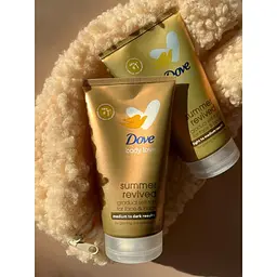 Крем-лосьйон автозасмага для обличчя та тіла Dove Summer Revived від світлого до середнього 75 мл - мініатюра 7