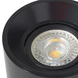 Підсвічування тубус Brille накладне AL-709/1 GU5.3 BK MR16 36-290 - мініатюра 14