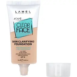 Тональний крем Lamel Oh My Clear Face відтінок 403, 40 мл - мініатюра 2