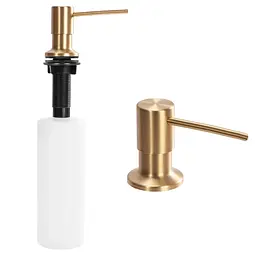 Дозатор миючого засобу Rea brushed light copper BAT-05006, Золотий