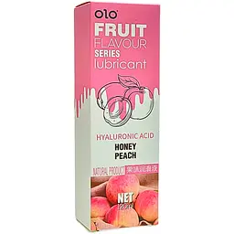 Оральний лубрикант Olo Fruit зі смаком персика 120 мл (ROZ6501053493) - мініатюра 2