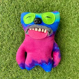 М'яка іграшка монстрик із зубами Фуглер Sunti Fuggler Funny Ugly Monster Фаглер зубастик 22см Лорд Отригун - мініатюра 2