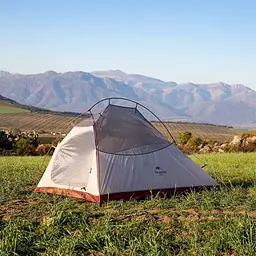 Намет одномісний Naturehike Cloud Up 1 (NH18T010-T) сіро-червоний - мініатюра 3