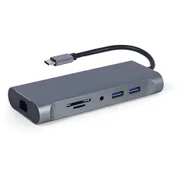 Док станція Cablexpert USB-C 7-в-1 (A-CM-COMBO7-01) - мініатюра 4