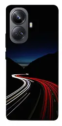 Чохол Demsky Червоно-біла дорога для Realme 10 Pro+