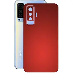 Захисна плівка StatusSKIN для Vivo X50 Корпус Вініл червона матова