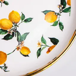 Столовий фарфоровий сервіз Lemon 32 предмети на 6 персон Yiwu LXX302A - мініатюра 10