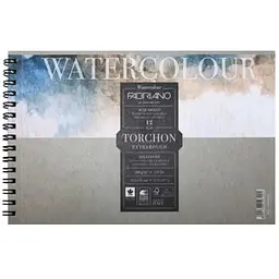 Альбом для акварелі на спіралі Watercolor Studio A4 (21х29 7см) 300г/м2 12л торшон Fabriano