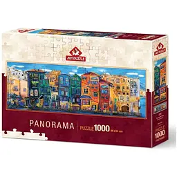 Пазл Art Puzzle Кольорове містечко 1000 ел. панорама (5350)
