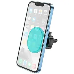 Тримач HOCO Crystal magnetic (air outlet) H1 зелений - мініатюра 10