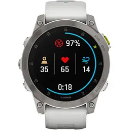 Смарт-годинник Garmin Epix (Gen 2) Sapphire-White Titanium (010-02582-20/21) - мініатюра 4