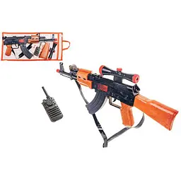 Іграшковий автомат тріскачка з рацією Golden Gun (IW-181-W-52) - мініатюра 2