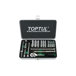 Набір інструментів Toptul дюймових 1/4" 18од. 3/16"-9/16" (GCAD1813)