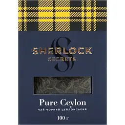Чай чорний Sherlock Secrets Pure Ceylon 100 г (920153)  - мініатюра 2
