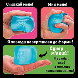 Антистрес-кубик льоду NeeDoh Nice Cube 5.5 см зелений - мініатюра 3