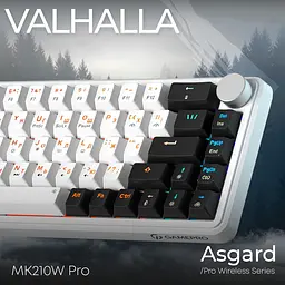 Клавіатура GamePro Asgard Valhalla MK210W Pro White [142212] - мініатюра 5