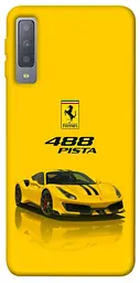 TPU чохол Demsky Yellow beast для Samsung A750 Galaxy A7 (2018)