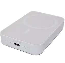 Бездротовий повербанк Remax RPP-65 10000mah 20W MagSafe Magnetic Wireless Power Bank White - мініатюра 2