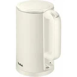 Електрочайник Tefal Thermo Protect 1.5 л пластик нержавіюча сталь світло-бежевий (KO140AE0) - мініатюра 2
