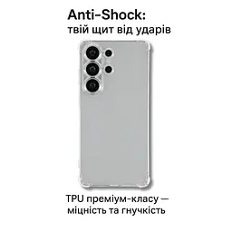 Чохол до мобільного телефона BeCover Anti-Shock Samsung Galaxy S26 Ultra SM-S948 Transparent (714890) - мініатюра 6