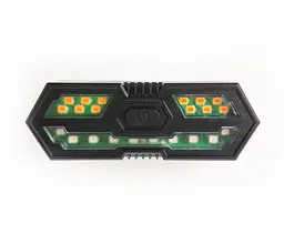 Велосипедна фара задня West Biking YP0701314 22 Led 80 Lm USB 700 mAh дистанційна з сигналами повороту 9х3х3 см (G0001102)