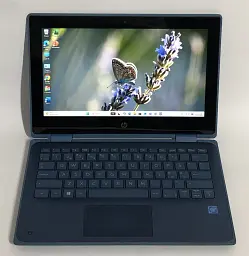Ноутбук HP ProBook x360 11 G5 EE / 11.6" (1366x768) IPS Touch / Celeron N4120 / 4GB / 128GB SSD / Win11Pro - Б/в - мініатюра 3