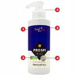 Масажна олія Love Stim Prospi For Men 150 ml - мініатюра 3