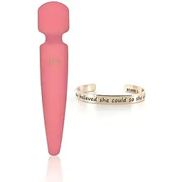 Вібромасажер Rianne S: Bella Mini Wand Coral - мініатюра 3