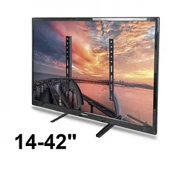 Кронштейн для телевізора на стіл V-Star D701 TV01 14"-42" підставка для телевізора (1008927-Black) - мініатюра 2