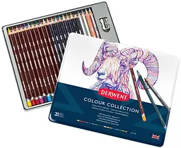 Кольорові олівці Colour Collection 24 шт Derwent