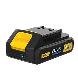 Акумулятор 20 В 2 Аг x 1 Deli EDL-DC20A2