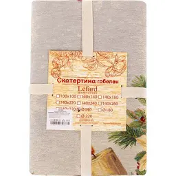 Скатертина гобеленова Lefard Home Textile Catalina кругла 140 см  (732-368) - мініатюра 2
