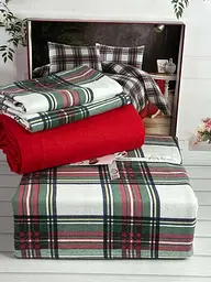 Постільна білизна Romeo Home Square yesil Фланель Belizza pbe0051798 - мініатюра 2