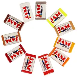 Пластика Jam Clay Зефір (Білий) 20 г ROSA Talent (4823098511625) - мініатюра 2